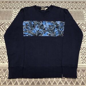 A Bathing Ape Bape Jungle Camo Crewneck Size Small